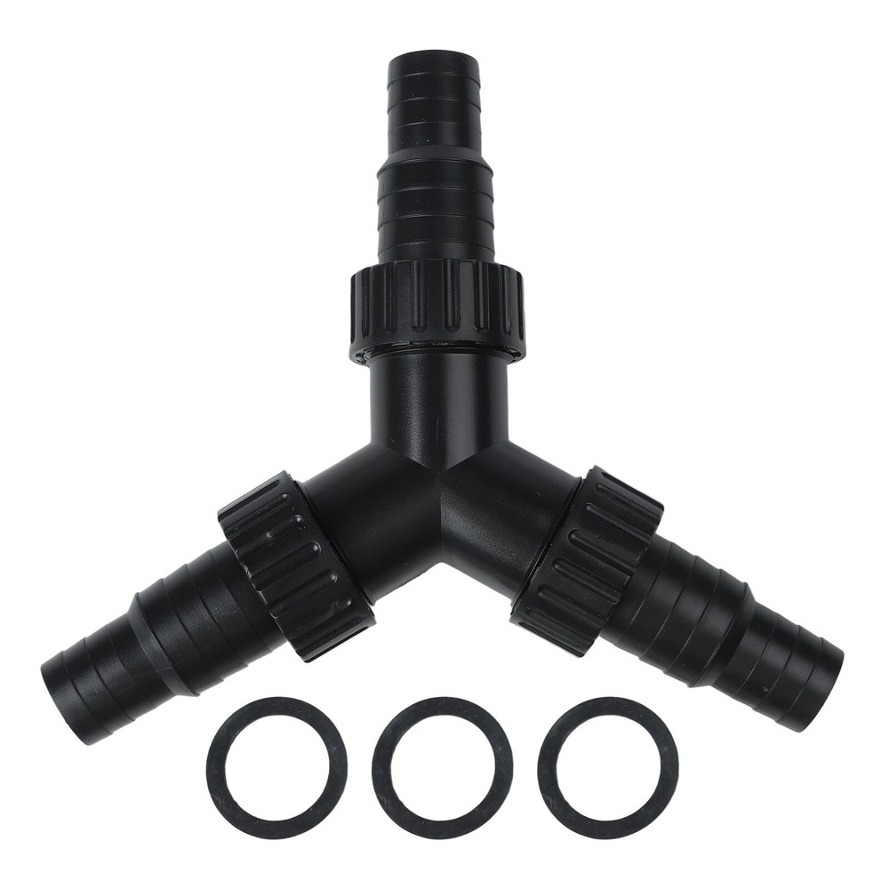Connect and Split Pond Hoses Efficiently with Adjustable Splitter Connector