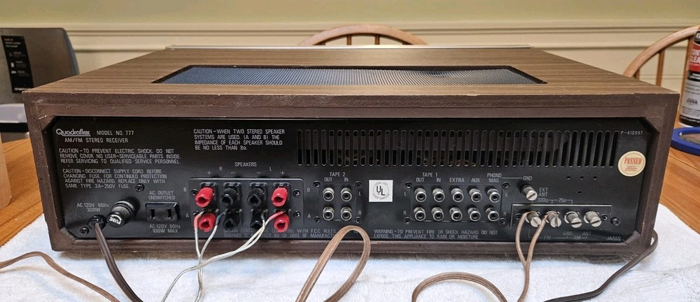 Quadraflex Model 777 Receiver