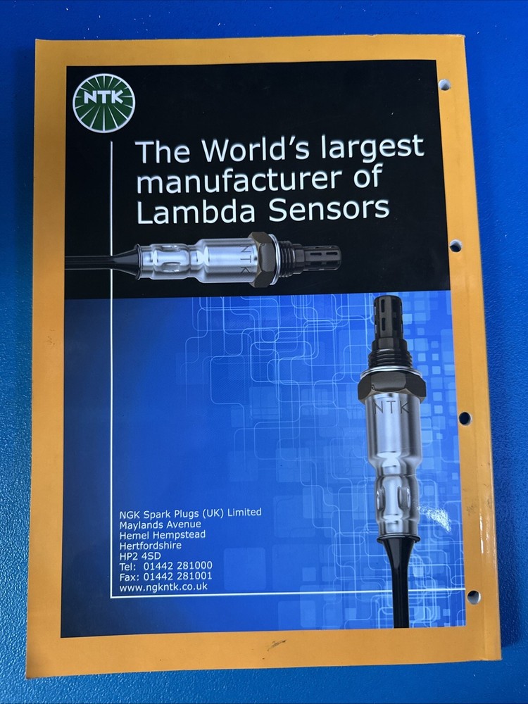 NTK LAMBDA SENSOR CATALOGUE 2014 SAME DAY DISPATCH