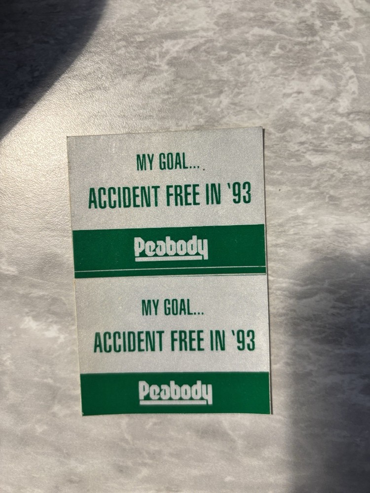 coal mining stickers(2026 Listing) Nice Peabody