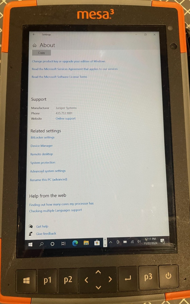 Juniper Mesa 3 Rugged Tablet