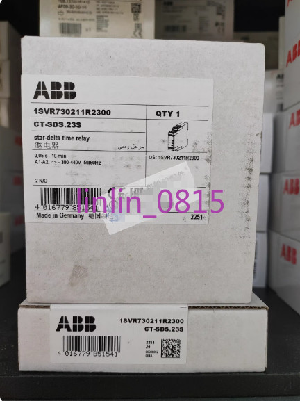 1Pcs New ABB time relay CT-SDS.23S