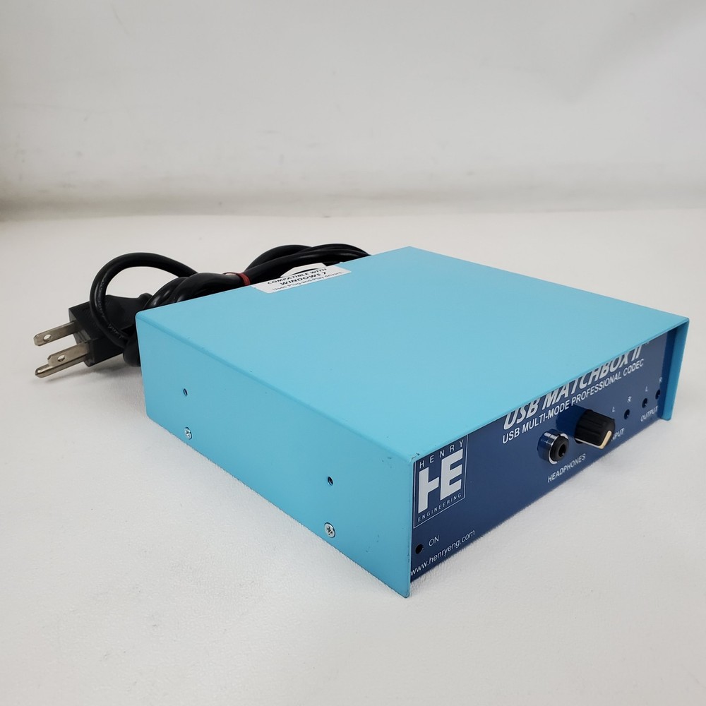 Henry Engineering USB Matchbox II Multi-Mode Professional Codec
