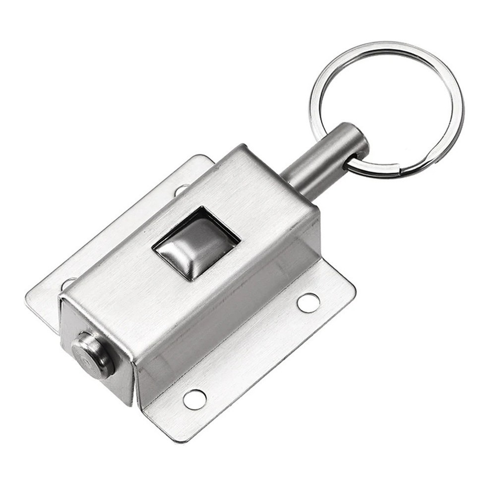 Effortless Operation with Reliable Stainless Steel Push Pull Latch Design