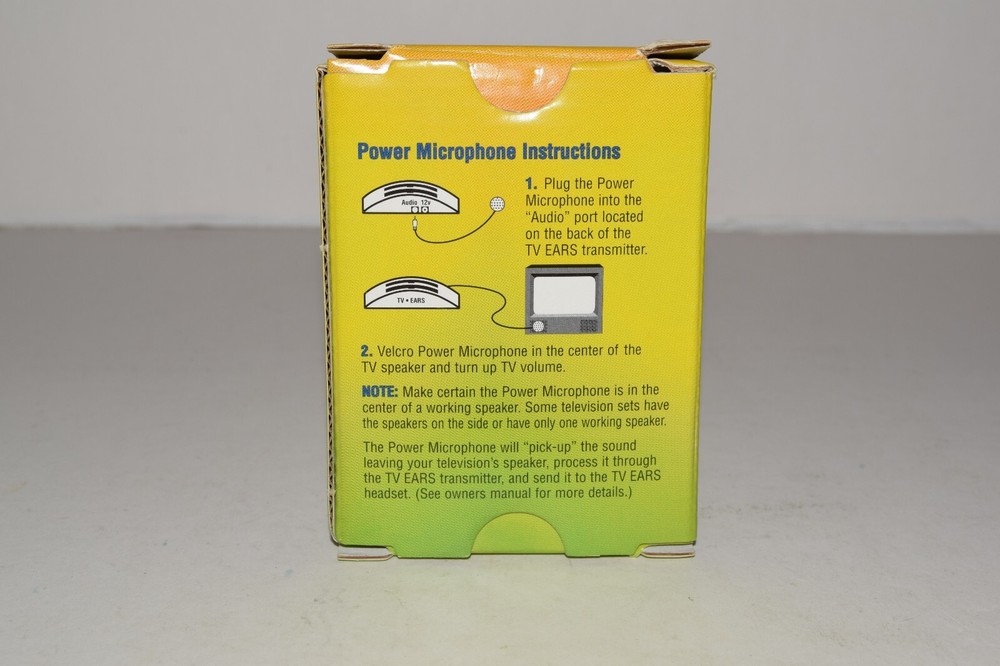 TV Ears Original Multi-Use Power Microphone Replacement Part 10031