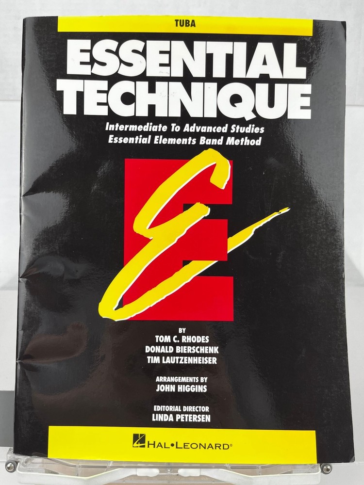 Tuba Essential Technique Hal Leonard Book Intermediate Advanced