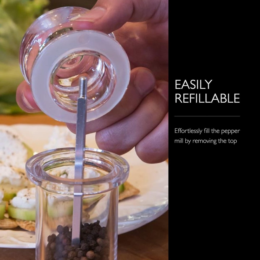Cole & Mason 505 Refillable Spice Mill - Kitchen & Home Accessory - Table Pep...