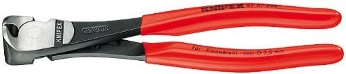 KNIPEX Tools - High Leverage End Cutting Nippers (6701140)