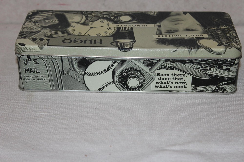 Hugo Boss Metal Tin Case – Empty / Tin Only
