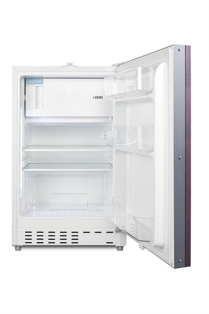 Summit ALRF48IF 21"W 2.68 Cu. Ft. Compact Refrigerator and - Panel Ready