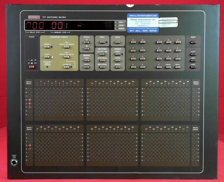 Keithley 707 Switching Matrix Mainframe