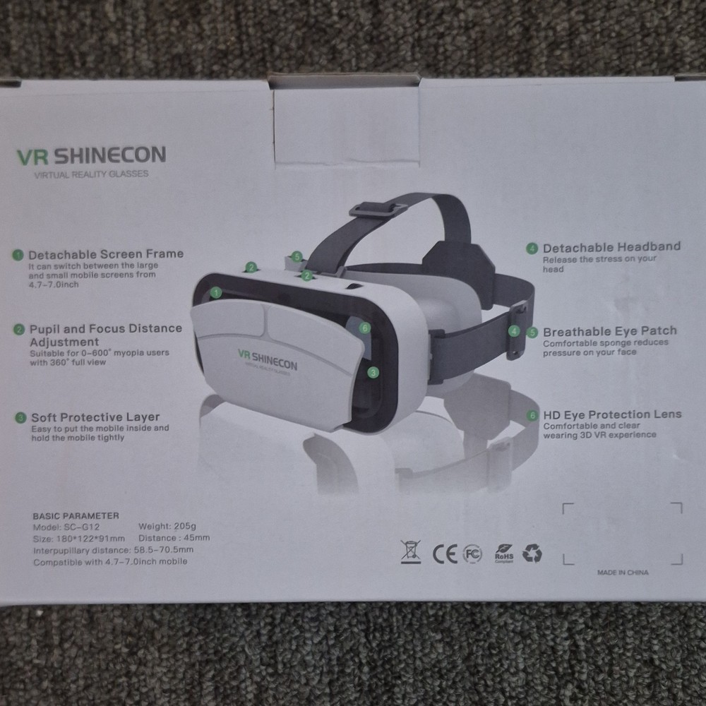 VIRTUAL REALITY GOGGLES, SUNGLASSES DISPLAY HD