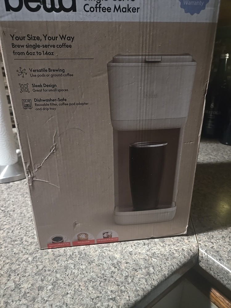 bella Drip Coffee Maker Oatmilk