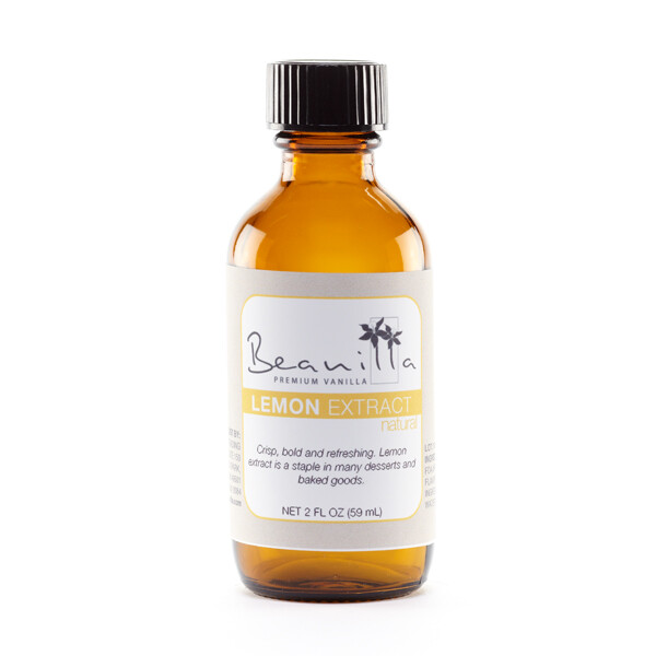 Organic Lemon Extract - 2 fl oz | Bulk | Beanilla