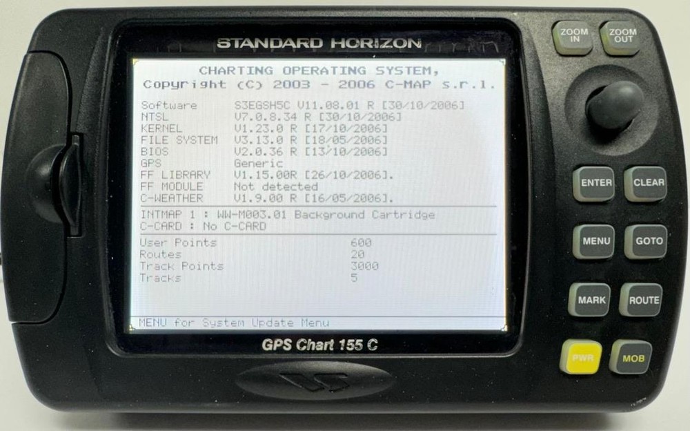 Standard Horizon CP155C GPS Chart Plotter GPS Display