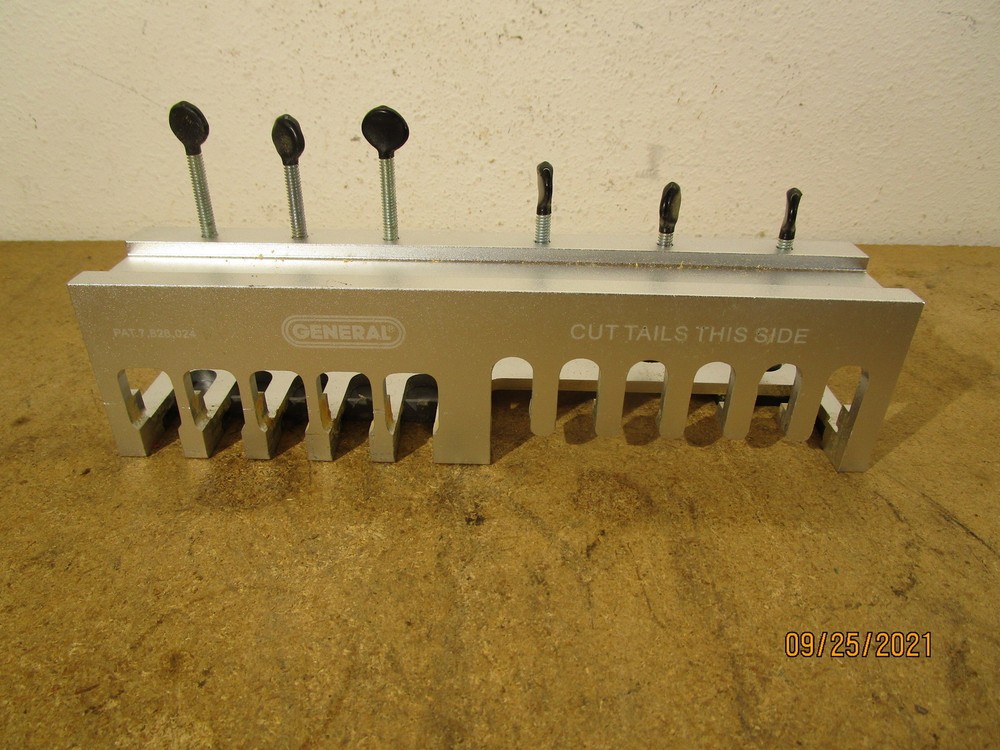 General Tools Aluminum Dove Tail Jig