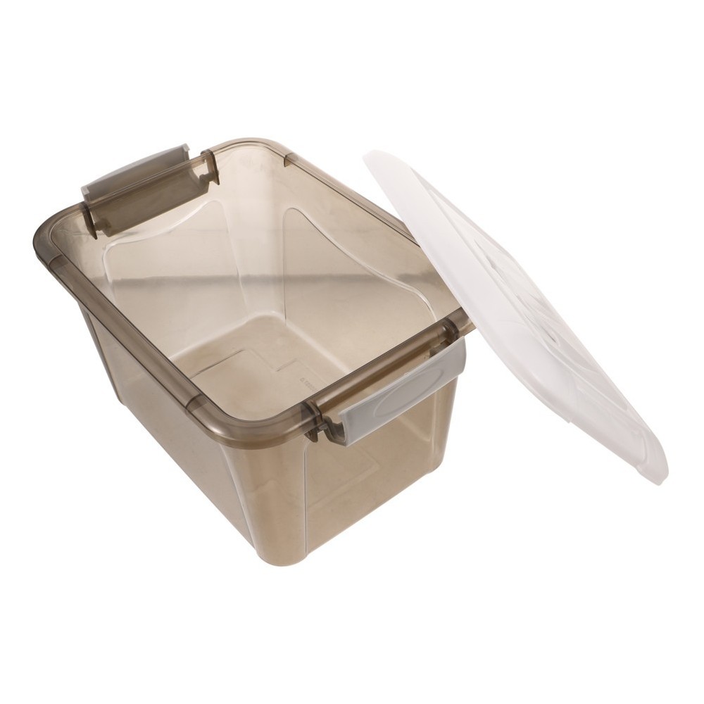 Storage Containers with Lids Handle Toy Boxes Bins Plastic Organizer