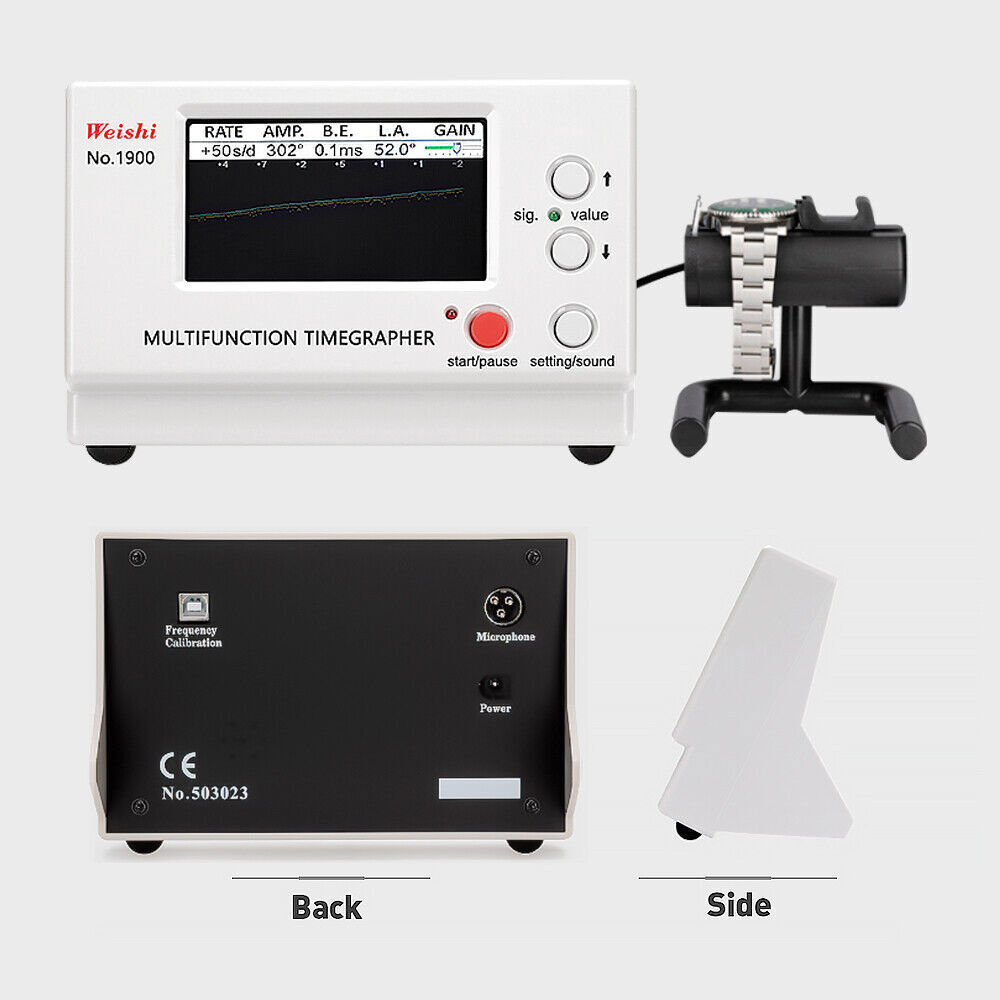 Multi-Function No.1900 Watch Timegrapher  Tester Mechanical Calibration Tool