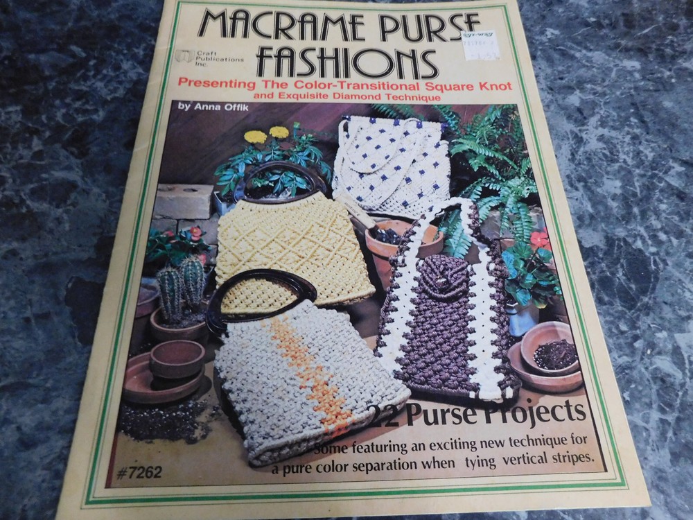 Macrame Purse Fashions #7262