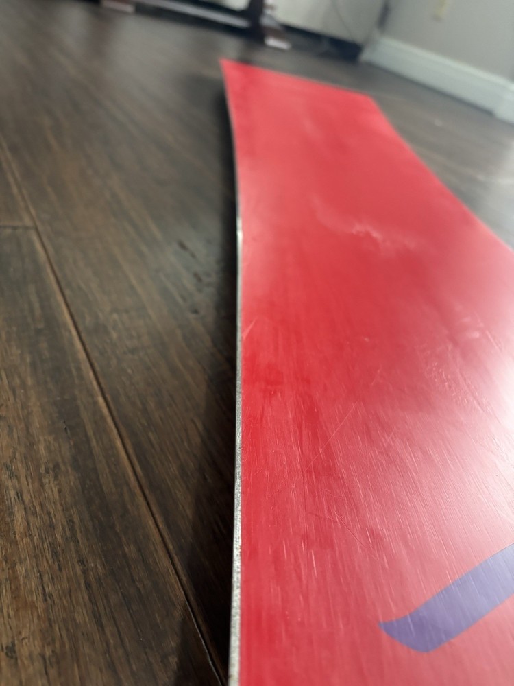 Burton Aftermath 55 Snowboard 155cm Multicolor Red Black Abstract Theme