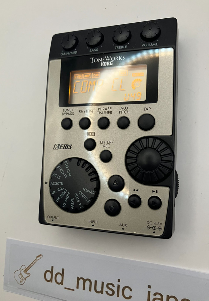 KORG ToneWorks Pandora PX4D Guitar Bass Multi Effects Processor Tested Working