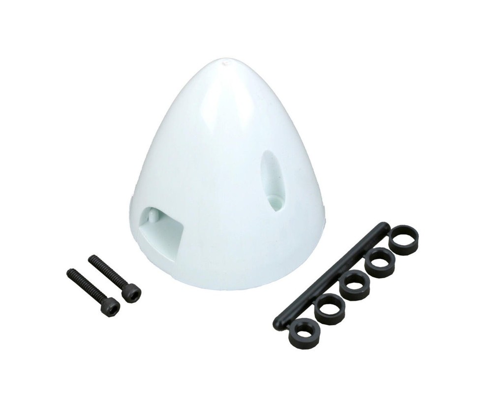 DuBro 4 Pin Spinner (White) (2-3/4") [DUB290]