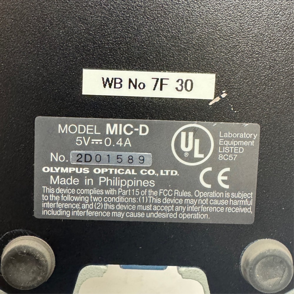 Olympus MIC-D Inverted Digital Microscope USB Imaging Lab Research | Tested