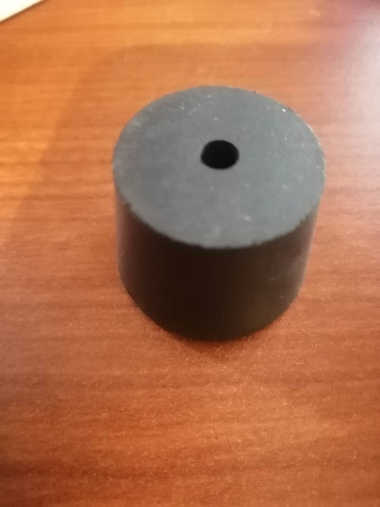 1 hole #6 rubber stopper