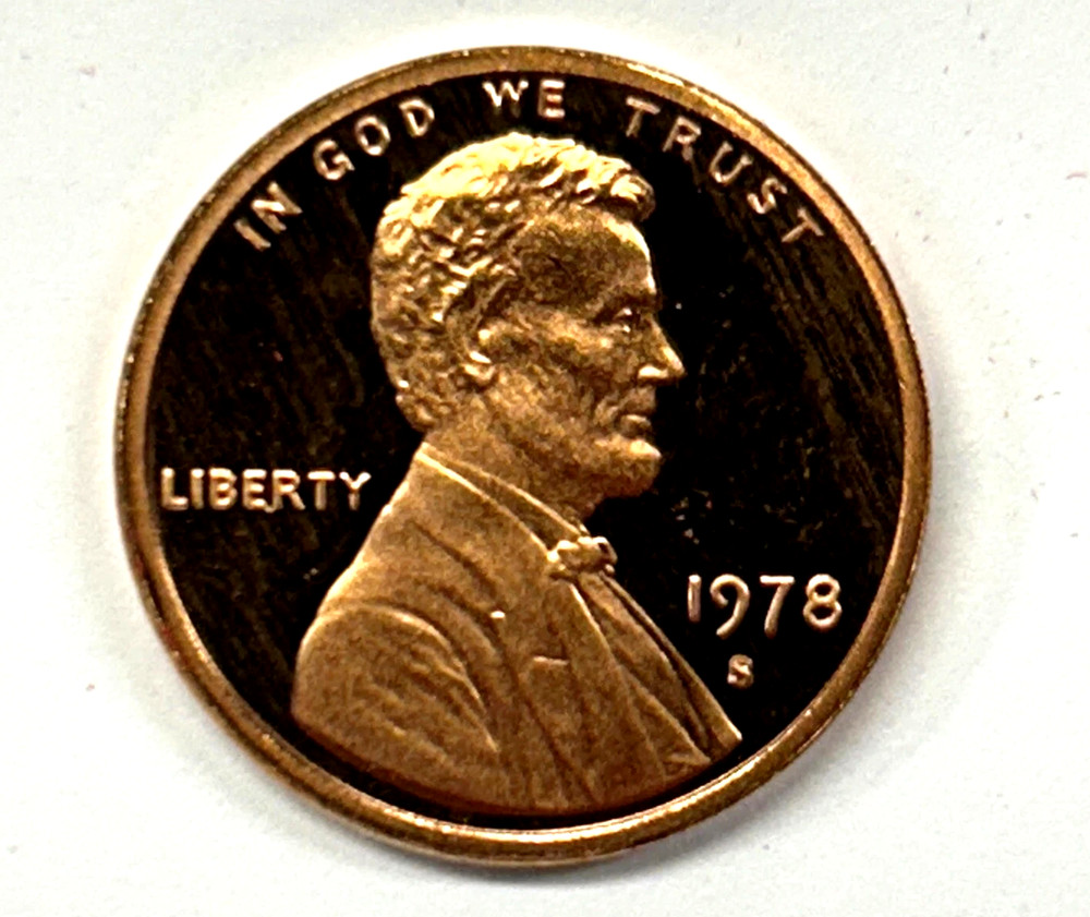 1978-S Lincoln Cent Proof DCAM