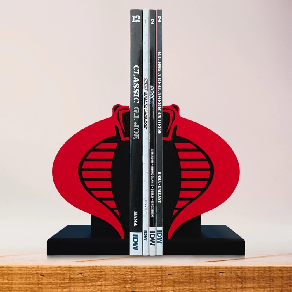 G.I. Joe Cobra Logo Bookend