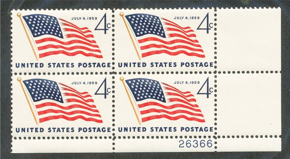 1132     plate block mint never hinged  ...... 160836