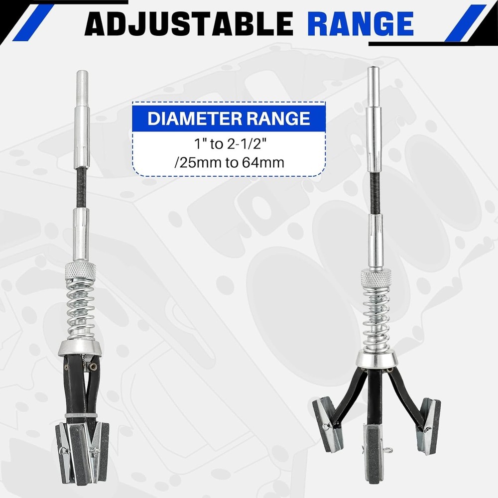 Engine Cylinder Hone Tool Adjustable 2 Pcs