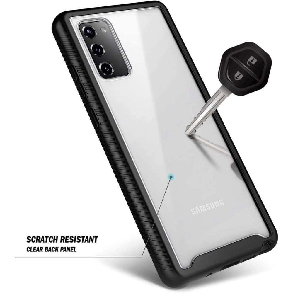 Samsung Galaxy S20 FE 5G Case Built-in Screen Protector, Shockproof,Black