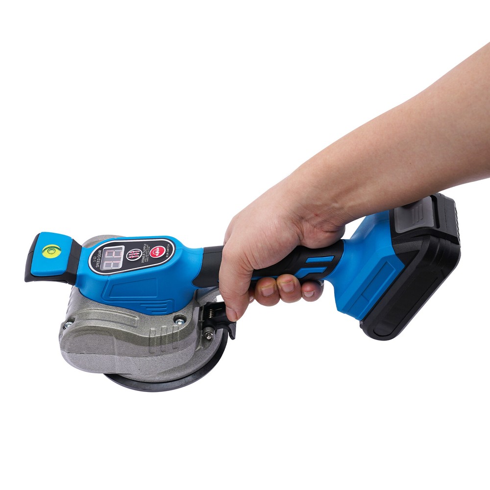 Automatic Hand-Held Tile Vibrator Suction Cup Floor Laying Machine Leveling Tool