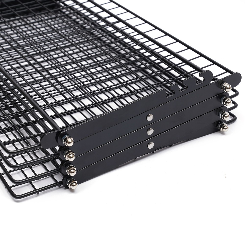 4Tier Stackable Collapsible Cooling Rack Grilling Drying Rack for Cookies Baking