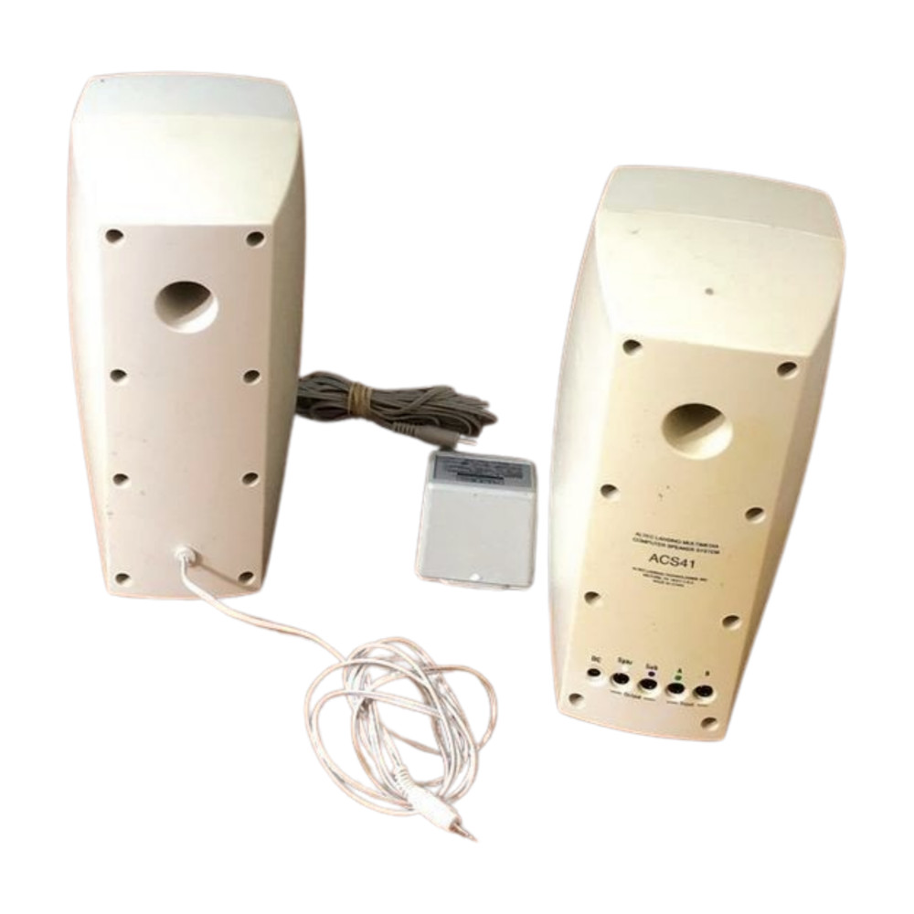 Vintage Gateway 2000 ACS41 Altec Lansing Multimedia Computer Speaker System