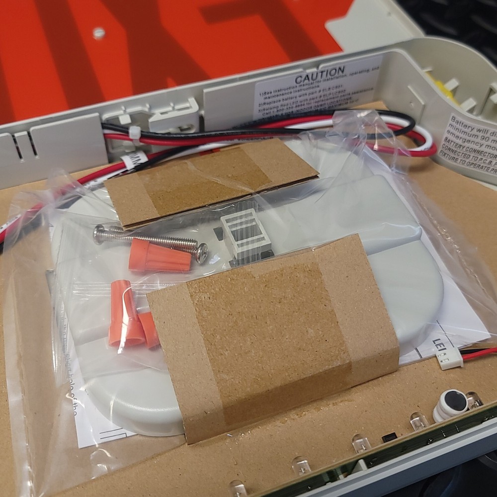 Lithonia - EXR LED EL M6 - LED Exit Sign - Emergency Battery Backup
