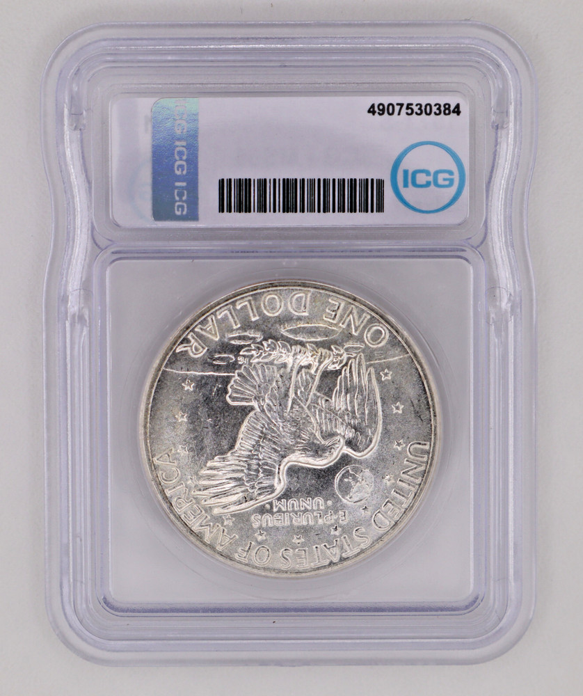 1971-S Silver Eisenhower Dollar ICG MS-66 White Label