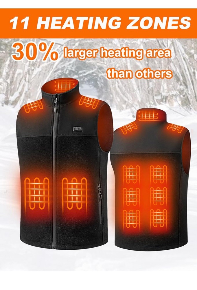 Heated Vest for Men Size M Open Box