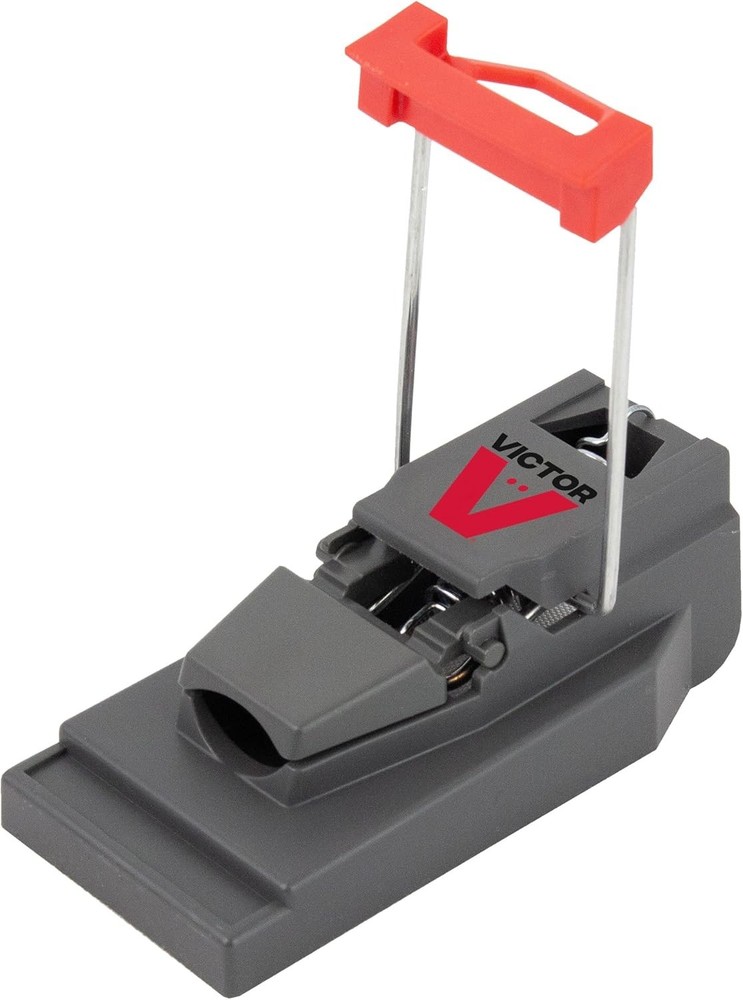 Victor M123ssr 6-pack Quick-kill Mouse Trap, Gray, Plastic