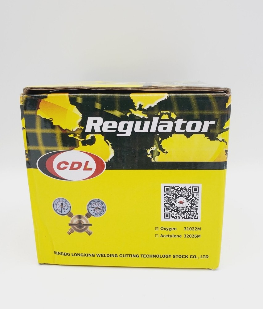 LX45/88 Acetylene Regulator CGA200 Rear Mount fitting