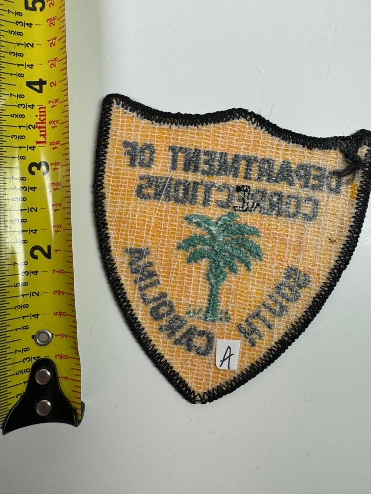 South Carolina Corrections SC DOC Jail Prison Patch S1A