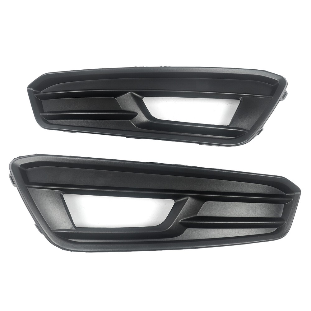 For Ford Focus ST 2015-2018 Matte Black Front Fog Light Cover Bezel Left & Right
