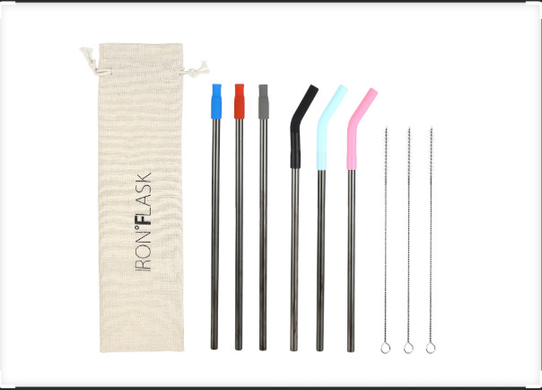 Iron Flask Reusable Straws