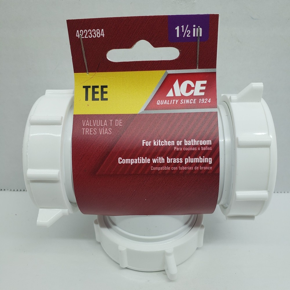 ACE  Tee   1-1/2"  Kitchen & Bathroom  #4223384