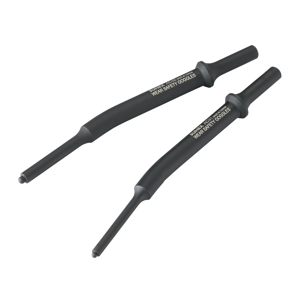 SUNEX TOOLS ACS2 Air Hammer Chisel Hinge Pin Driver Set, 2-Piece W/ Roll