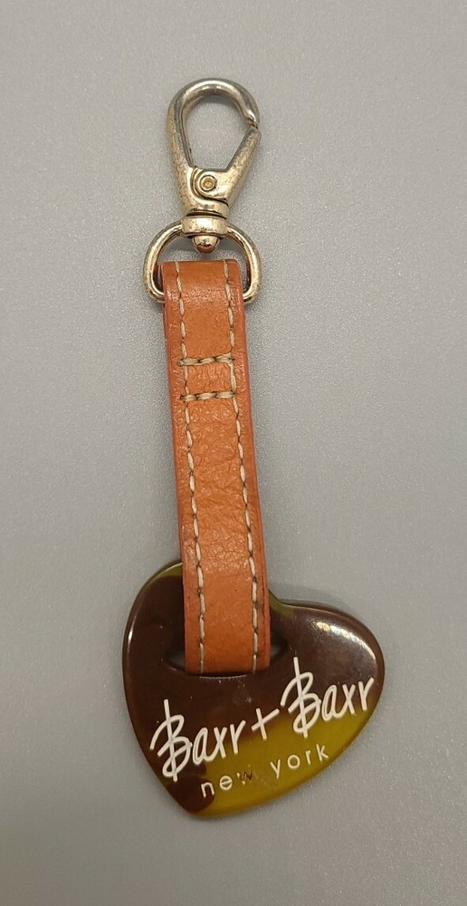 Barr Barr New York Leather Keychain