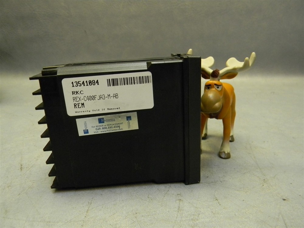 Syscon RKC REX-C400 Rex-C400F JA3-M-AB Temperature Control