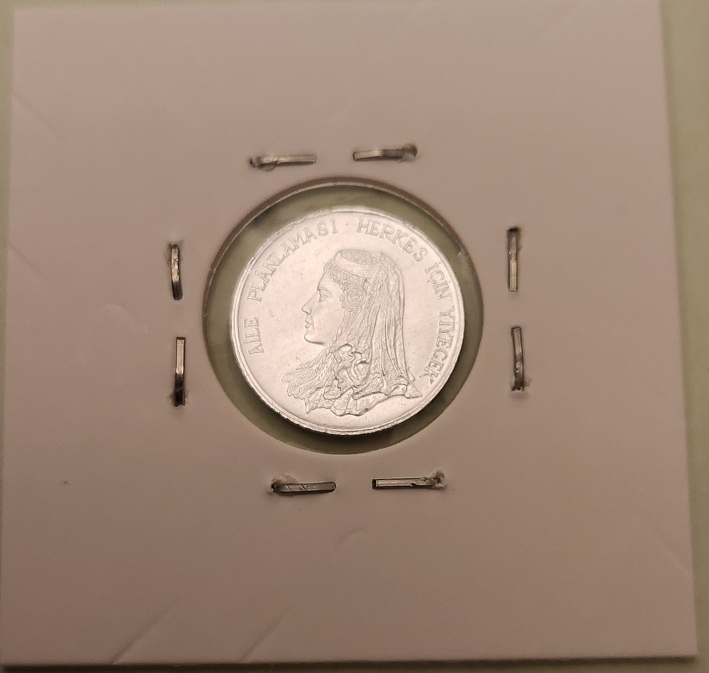 Turkey coin, 5 Kurus, 1975