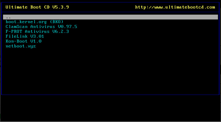 Ultimate Boot CD (UBCD) Latest Version - PC Diagnostic & Repair Tools - 32/64BIT